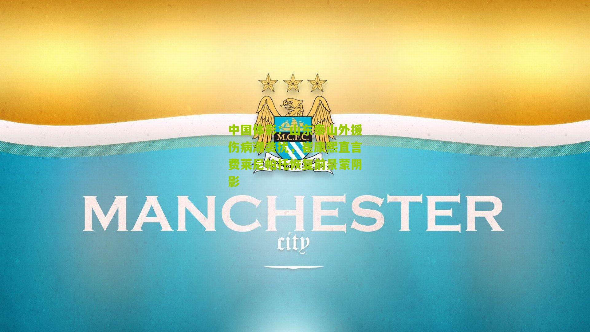 山东泰山外援伤病潮袭扰，崔康熙直言费莱尼帕托恢复前景蒙阴影